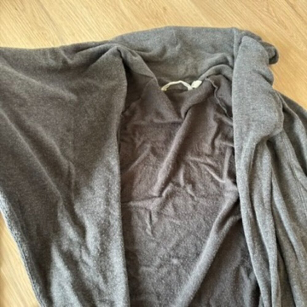 ** Athleta Studio Wrap Charcoal Heather Gray Small - Picture 7 of 10